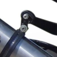 Exhaust compatible with Ktm 1290 Super Adventure 2017-2020, Albus Evo4, Slip-on exhaust including removable db killer and link pipe, EPA-compliant 
