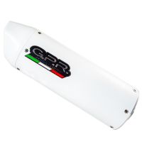 Exhaust compatible with Bmw R1200GS - Adventure 2010-2012, Albus Ceramic, Full system exhaust, including removable db killer 
