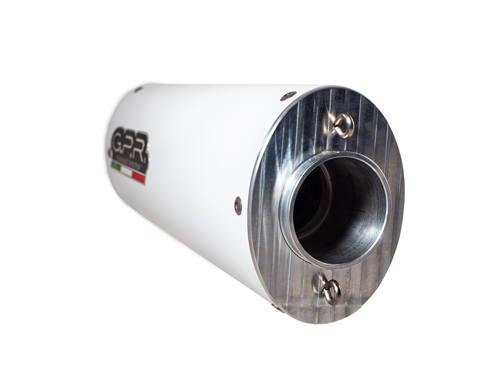 Exhaust compatible with Bmw R1200GS - Adventure 2010-2012, Albus Ceramic, Full system exhaust, including removable db killer 