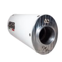 Exhaust compatible with Bmw R1200GS - Adventure 2010-2012, Albus Ceramic, Full system exhaust, including removable db killer 