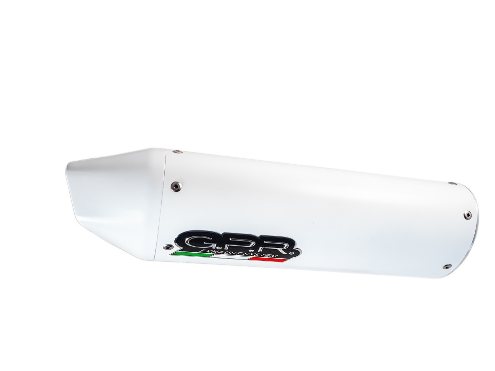Exhaust compatible with Bmw R1200GS - Adventure 2010-2012, Albus Ceramic, Full system exhaust, including removable db killer 