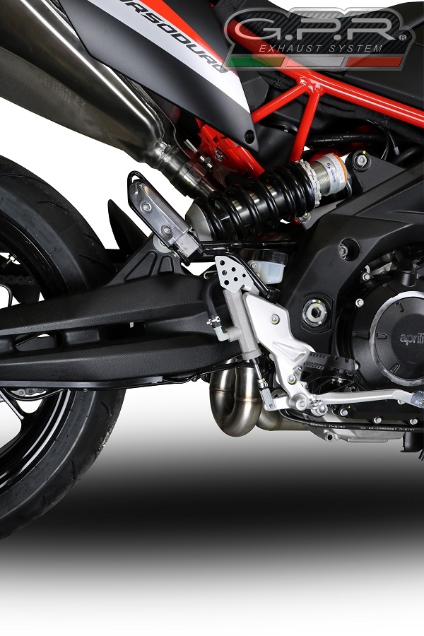 Exhaust compatible with Aprilia Dorsoduro 900 2017-2020, Decatalizzatore, Decat pipe 