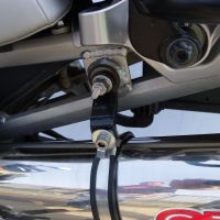 Exhaust compatible with Yamaha XT1200Z Supertenere 2017-2020, Furore Evo4 Poppy, Slip-on exhaust including removable db killer and link pipe, EPA-compliant 