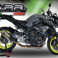 GPR escape compatible con  Yamaha Mt-10 2016-2024, Decatalizzatore, Tubo supresor de catalizador 