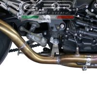 GPR escape compatible con  Yamaha Mt-10 2016-2024, Decatalizzatore, Tubo supresor de catalizador 