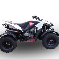 Exhaust compatible with Beeline Bestia 5.5 Supermoto / Offroad 2011-2021, Deeptone Atv, Full system exhaust, including removable db killer 