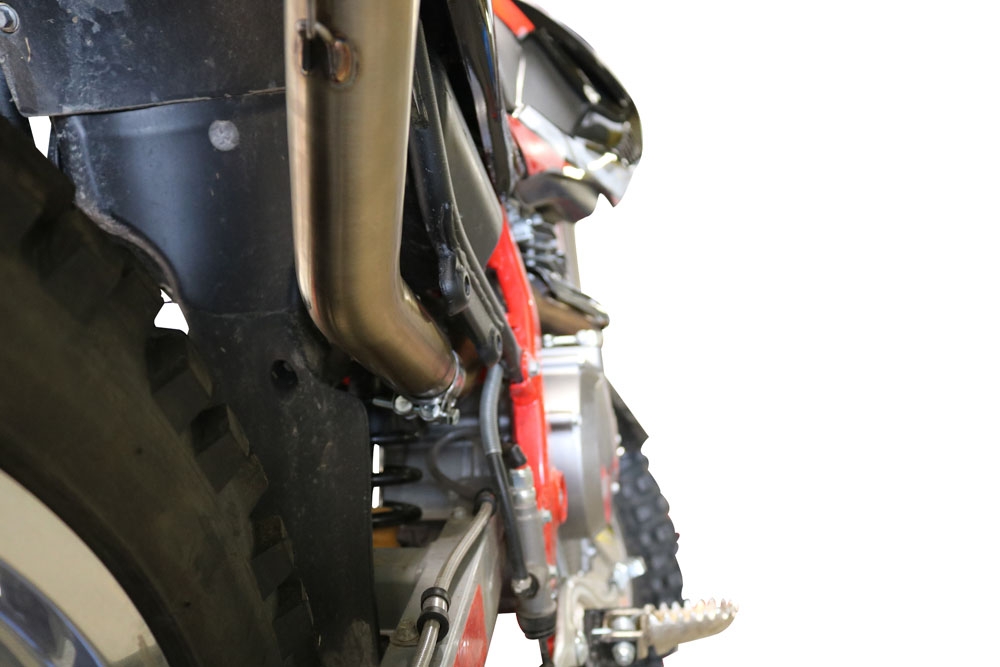 Exhaust compatible with Beta Alp 4.0 2018-2020, Furore Evo4 Nero, Slip-on exhaust including link pipe and removable db killer 