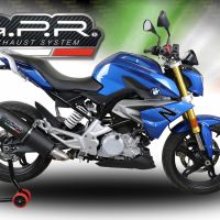 Exhaust compatible with Bmw G310R 2022-2024, Furore Evo4 Poppy, Full system exhaust, including removable db killer 