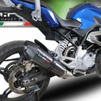Exhaust compatible with Bmw G310R 2017-2021, Gpe Ann. Poppy, Full system exhaust, including removable db killer 