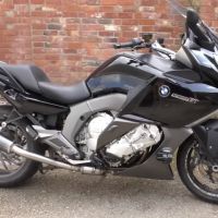 Exhaust compatible with Bmw K1600GT 2017-2021, GP Evo4 Poppy, Dual slip-on including removable db killers and link pipes 
