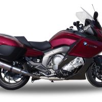 Exhaust compatible with Bmw K1600GT 2022-2025, GP Evo4 Titanium, Dual slip-on including removable db killers and link pipes 
