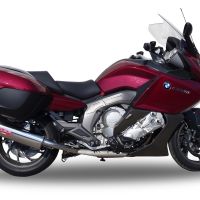 Exhaust compatible with Bmw K1600GT 2010-2016, Trioval, Dual slip-on including removable db killers and link pipes, EPA-compliant 