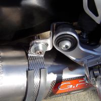 Exhaust compatible with Honda CBR1000RR 2008-2011, M3 Titanium Natural, Slip-on exhaust including removable db killer and link pipe, not EPA-compliant 