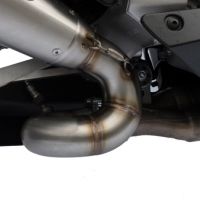 Exhaust compatible with Honda CBR1000RR 2008-2011, M3 Titanium Natural, Slip-on exhaust including removable db killer and link pipe, not EPA-compliant 