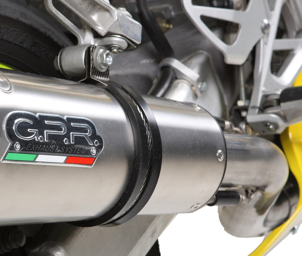 Exhaust compatible with Honda CBR600F4i - Sport 2001-2007, Trioval, Slip-on exhaust including removable db killer and link pipe, not EPA-compliant 