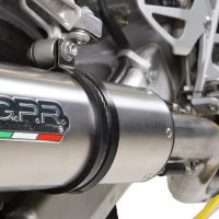 Exhaust compatible with Honda CBR600F4i - Sport 2001-2007, Trioval, Slip-on exhaust including removable db killer and link pipe, not EPA-compliant 