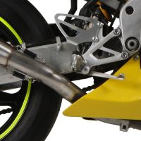 Exhaust compatible with Honda CBR600F4i - Sport 2001-2007, Trioval, Slip-on exhaust including removable db killer and link pipe, not EPA-compliant 