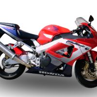 GPR exhaust compatible with Honda CBR900RR 2000-2003, Inox Tondo, Bolt-on silencer including removable db killer, EPA-compliant 