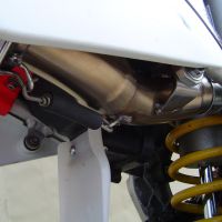 Exhaust compatible with Honda CRF250R 2003-2005, Albus Ceramic, Slip-on exhaust including removable db killer and link pipe, EPA-compliant 