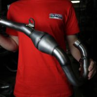 GPR exhaust compatible with  Gas Gas EW 500F 2024-2025, Pentacross FULL Titanium, Full system exhaust, including removable db killer/spark arrestor 
