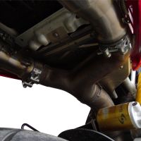 Exhaust compatible with Aprilia Dorsoduro 1200 2011-2016, GP Evo4 Titanium, Dual slip-on including removable db killers and link pipes 