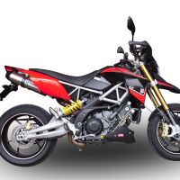 Exhaust compatible with Aprilia Dorsoduro 1200 2011-2016, GP Evo4 Titanium, Dual slip-on including removable db killers and link pipes 