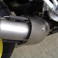 Exhaust compatible with Bmw K1300GT 2009-2011, Albus Ceramic, Slip-on exhaust including removable db killer and link pipe 