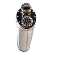 Exhaust compatible with Benelli Trk 702 2023-2024, Dual Inox, Slip-on exhaust including removable db killer and link pipe, EPA-compliant 