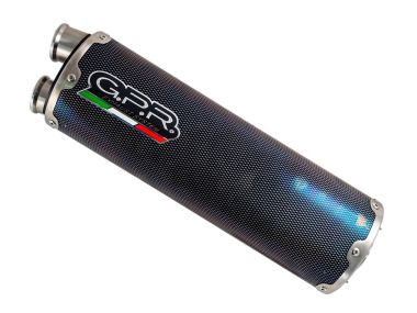 GPR escape compatible con  Triumph Tiger 1200 Gt - Rally 2022-2024, Dual Inox, Escape legal, homologado, silenciador con db killer desmontable y tubo de conexión específico 