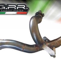 GPR escape compatible con  Ducati Multistrada 1260 2018-2020, Decatalizzatore, Tubo supresor de catalizador 