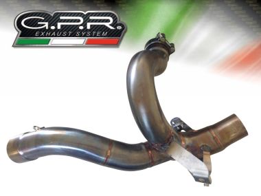 GPR escape compatible con  Ducati Multistrada 1260 2018-2020, Decatalizzatore, Tubo supresor de catalizador 