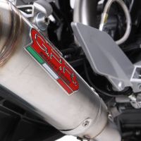 Exhaust compatible with Ktm 125 Duke 2011-2016, Powercone Evo, Slip-on exhaust including link pipe and removable db killer 
