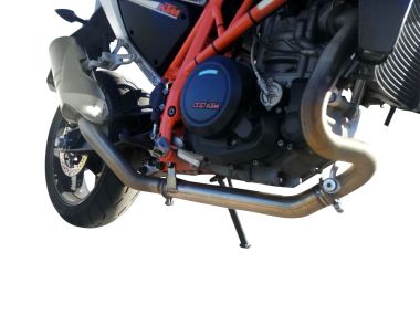 GPR escape compatible con  Ktm Duke 690 2012-2016, Decatalizzatore, Tubo supresor de catalizador 