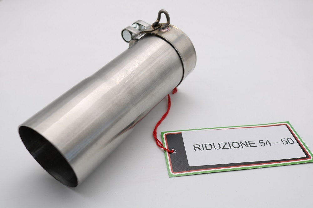 GPR exhaust compatible with Cafè Racer Cafè Racer 1980-2021, Accessorio - Accessory, Link pipe adapter from Diam 54 To Diam 50 