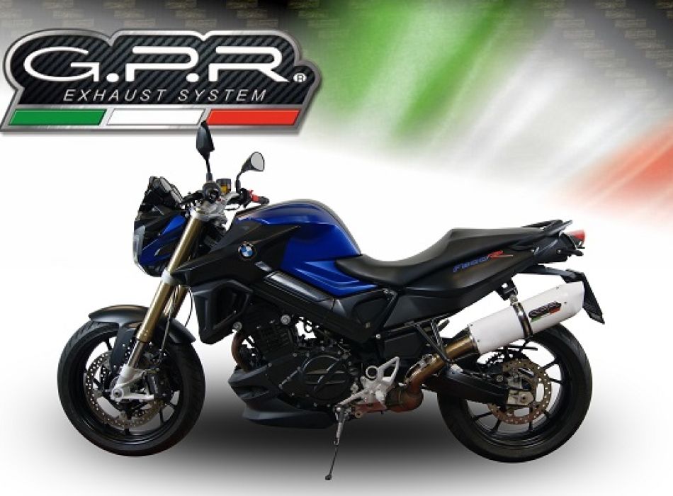 GPR exhaust compatible with Bmw F800R 2017-2019, Albus Evo4, Slip-on ...