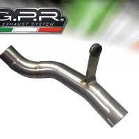 Exhaust compatible with Bmw F 800 Gs 2024-2025, GP Evo4 Titanium, Slip-on exhaust including removable db killer and link pipe 