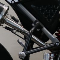 Exhaust compatible with Fantic Motor XEF 125 Enduro 125 Competition/Performance 2021-2024, M3 Inox , Slip-on exhaust including removable db killer and link pipe, not EPA-compliant 