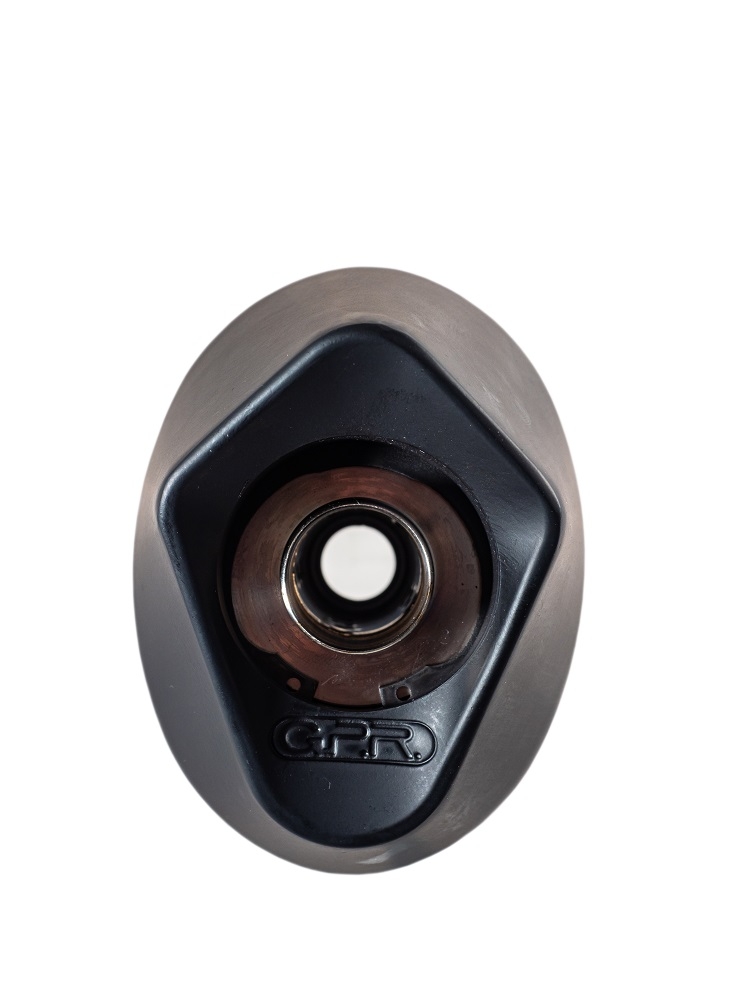 Exhaust compatible with Tuning TUNING 1980-2021, Furore alluminio, Universal silencer, without link pipe 