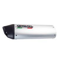 Exhaust compatible with Tuning TUNING 1980-2021, Furore alluminio, Universal silencer, without link pipe 