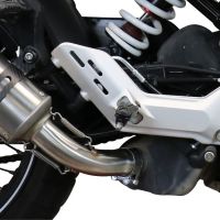 GPR exhaust compatible with Husqvarna Vitpilen 401 2021-2023, Powercone Evo, Slip-on exhaust including removable db killer and link pipe, EPA-compliant 