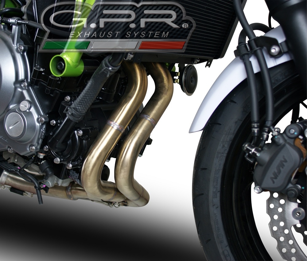 Exhaust compatible with Kawasaki Versys 650 2017-2020, Albus Evo4, Full system exhaust, including removable db killer 