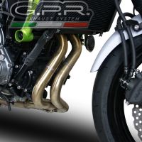 Exhaust compatible with Kawasaki Versys 650 2017-2020, Albus Evo4, Full system exhaust, including removable db killer 