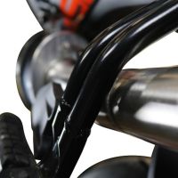 GPR exhaust compatible with  Ktm RC 390 2017-2020, Deeptone Inox, Slip-on exhaust including removable db killer, link pipe and catalyst,  EPA-compliant 