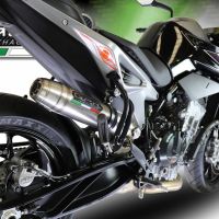 Exhaust compatible with Ktm 790 Duke 2021-2024, Deeptone Inox, Slip-on exhaust including link pipe 