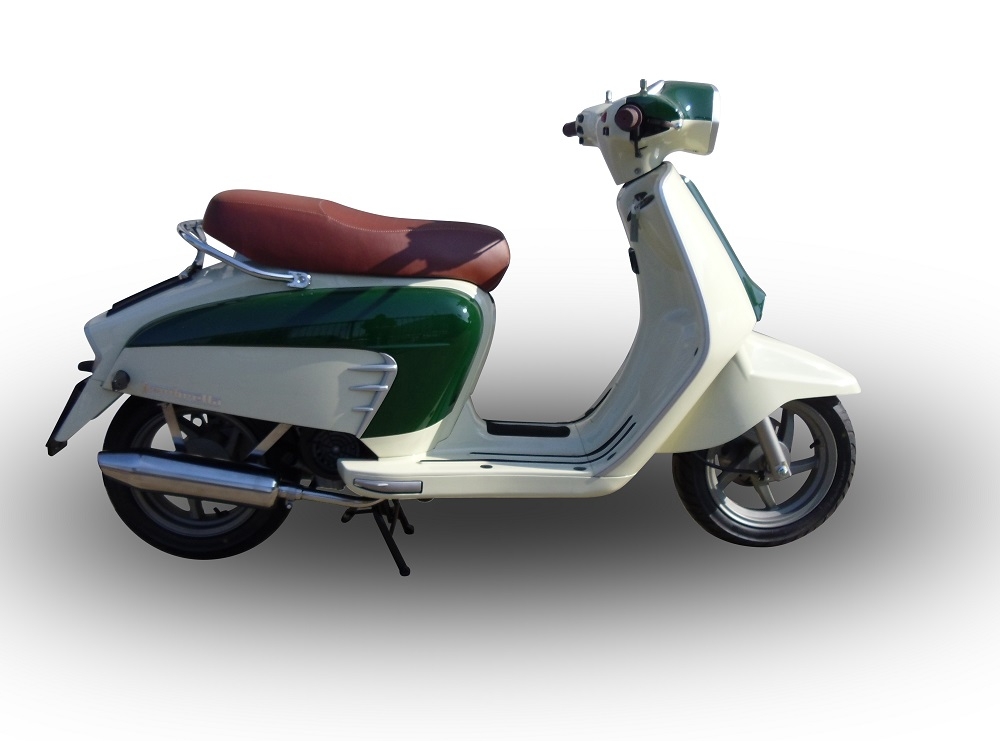 GPR exhaust compatible with Lambretta Lambretta 125 - 150 Milano  2012-2014, Ultracone, Full system exhaust, including removable db killer  