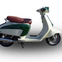 GPR exhaust compatible with Lambretta Lambretta 125 - 150 Milano  2012-2014, Ultracone, Full system exhaust, including removable db killer  