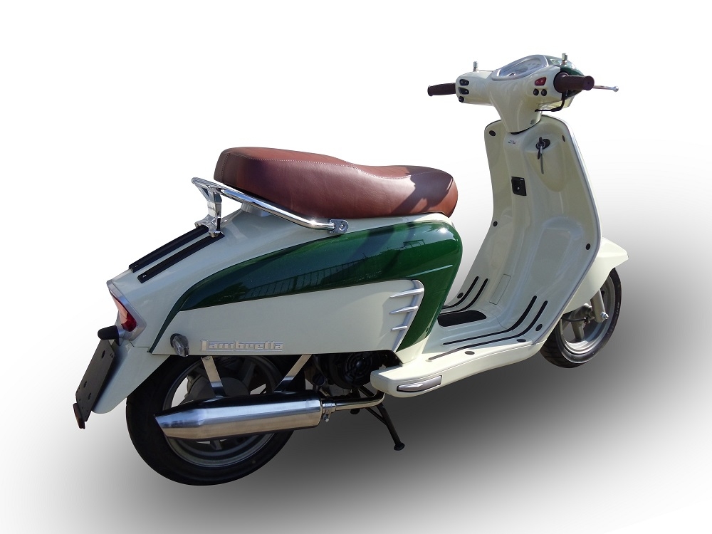 GPR exhaust compatible with Lambretta Lambretta 125 - 150 Milano  2012-2014, Ultracone, Full system exhaust, including removable db killer  