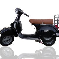 GPR escape compatible con  Lml Star 125 4 Tempi - 4 Strokes Genuine Stella  2010-2013, Alluminio, Escape completo homologado y legal, incluido db killer extraíble 
