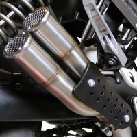GPR escape compatible con  F.B. Mondial Hps 300 2018-2019, F205, Escape racing, linea completa, suministrado con colector especifico, articulo sin homologacion 