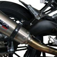 Exhaust compatible with Yamaha Tracer 9 GT 2021-2024, Albus Evo4, Full system exhaust including removable db killer and catalyst 